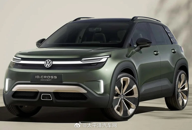 大众ID. CROSS概念车全球首发，2026年底量产