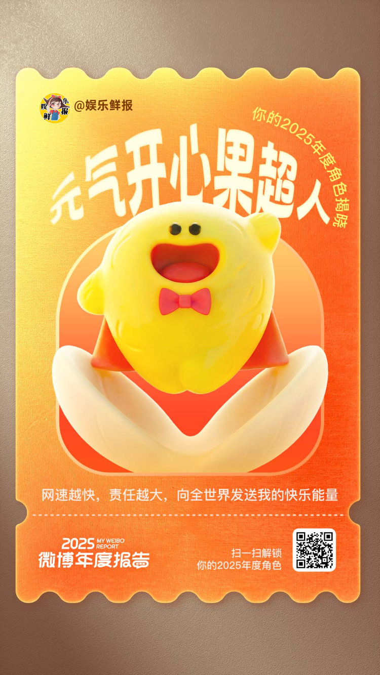 微博2025年度报告上线，用户可生成个人专属短片