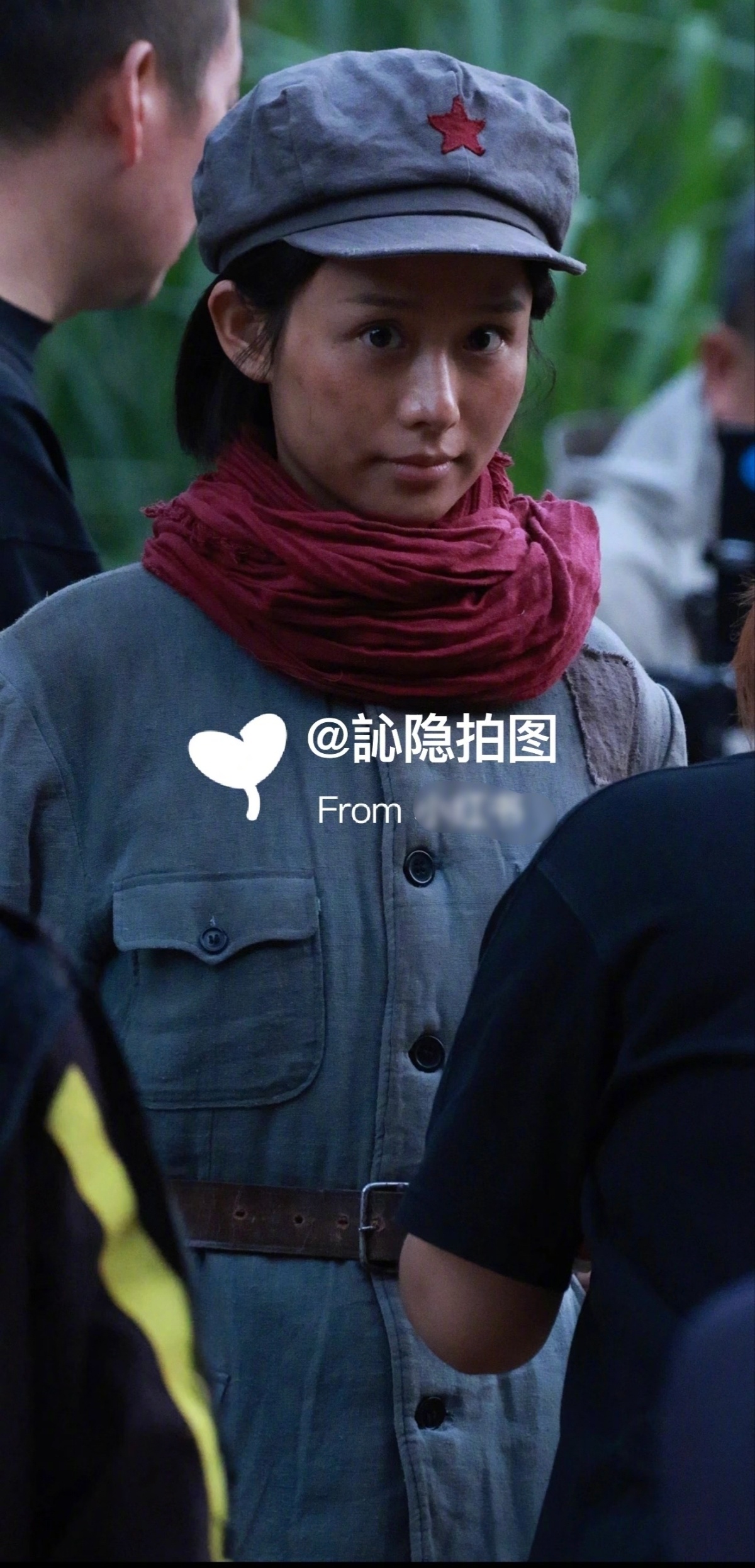 王晓慧新剧红军女战士造型亮相