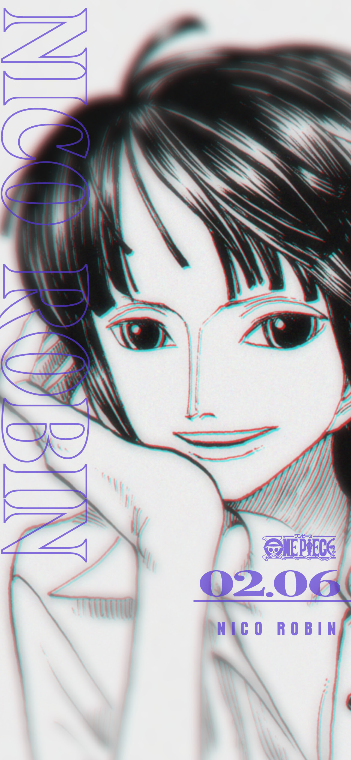 海贼王妮可·罗宾生日官方贺图公布