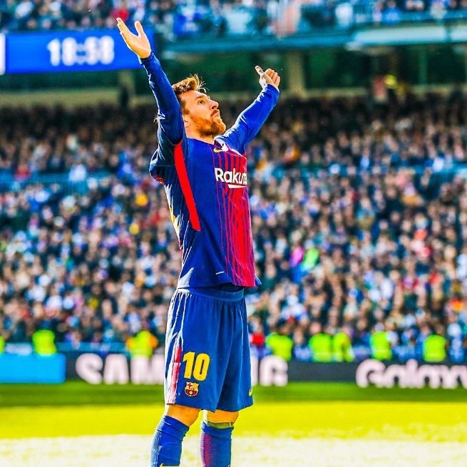 8年前今日梅西单鞋传射助巴萨3-0胜皇马