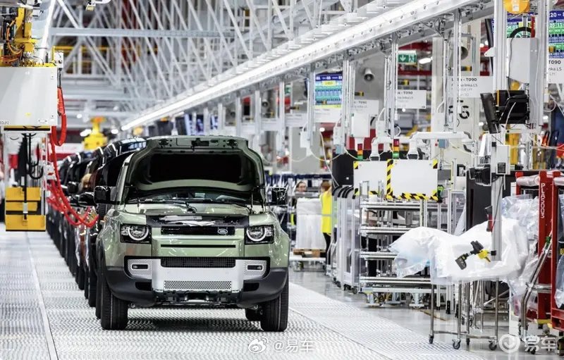 捷豹路虎全球工厂全面复工，网络攻击致损超143亿元