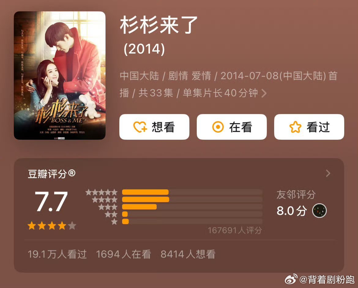 顾漫五部作品豆瓣评分出炉，仅《你是我的荣耀》低于7分