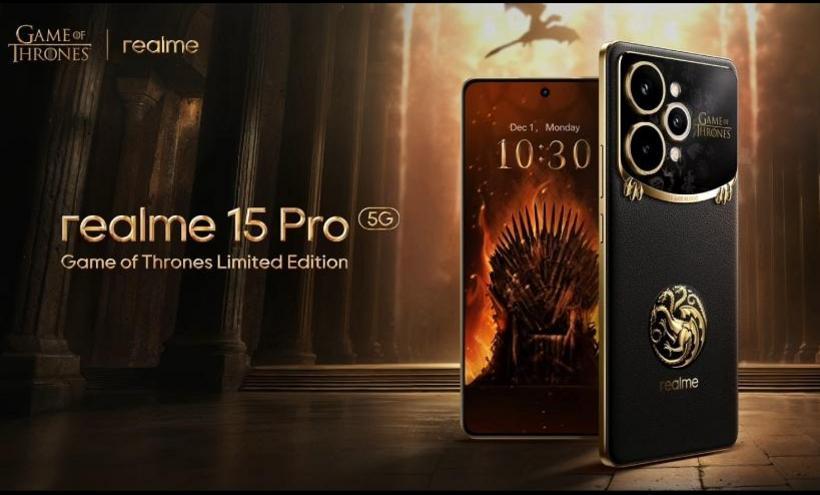 realme真我15 Pro权游限定版发布，遇热变红后盖售3622元