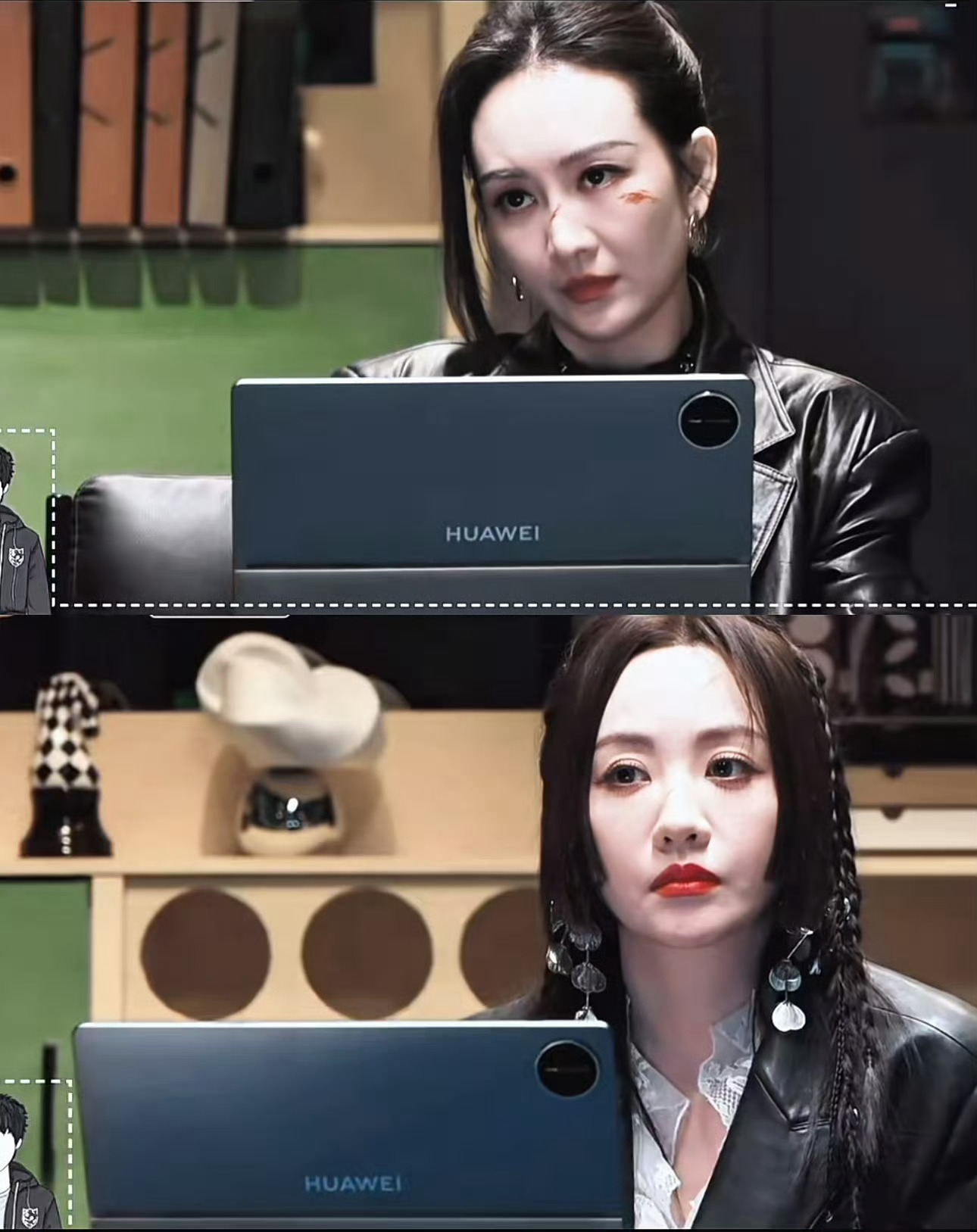 王鸥杨蓉牵手奔跑双女侦探同框