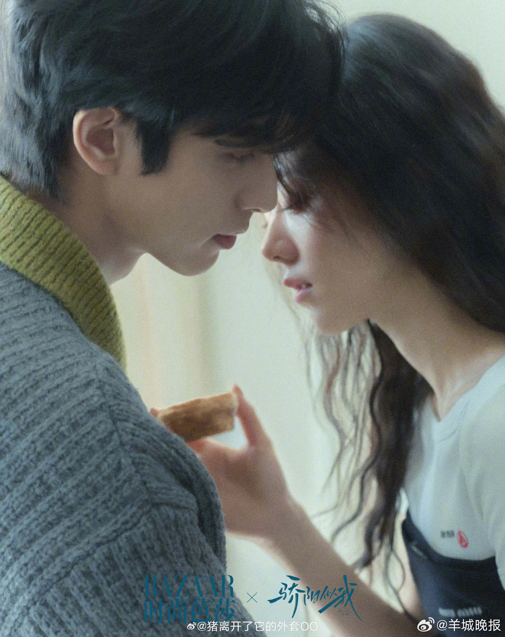 时尚芭莎发布12对荧幕情侣封面大片