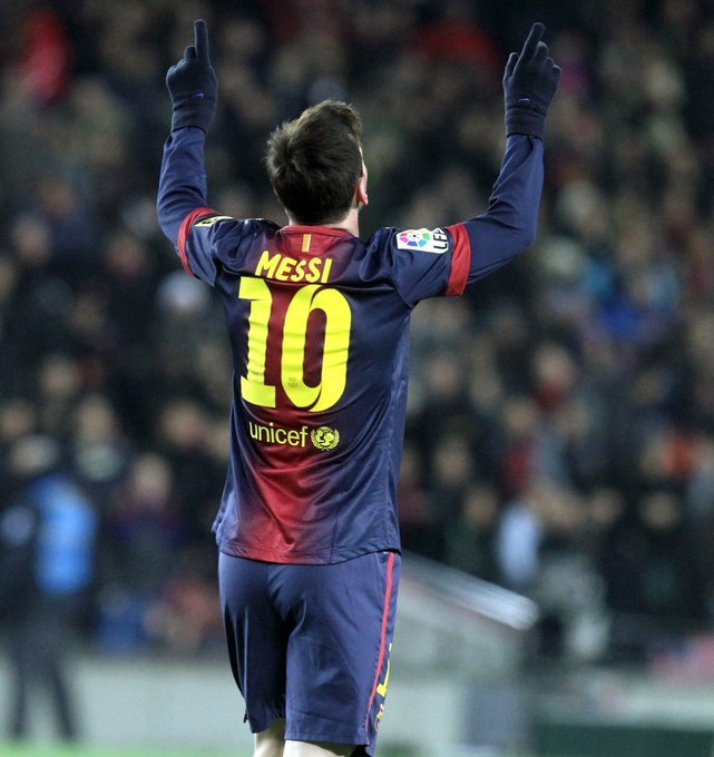 梅西2012年狂轰91球创纪录,哈维称其成就无法复制