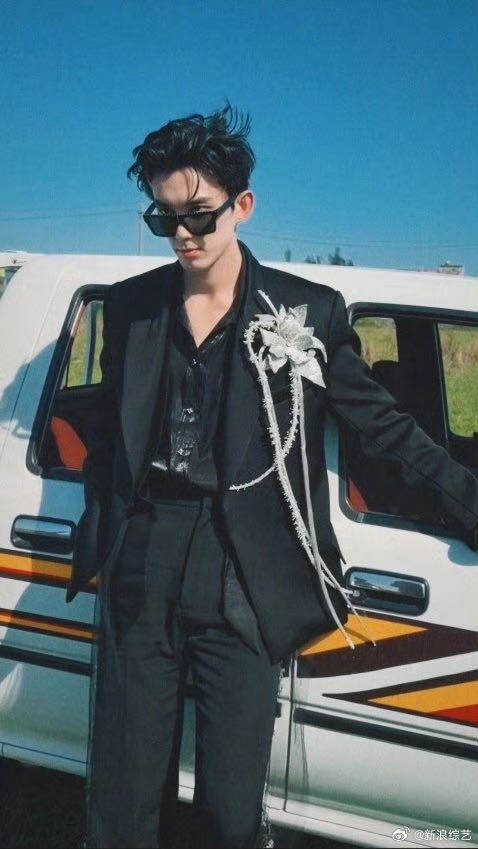 吴磊星光大赏皮卡造型引热议