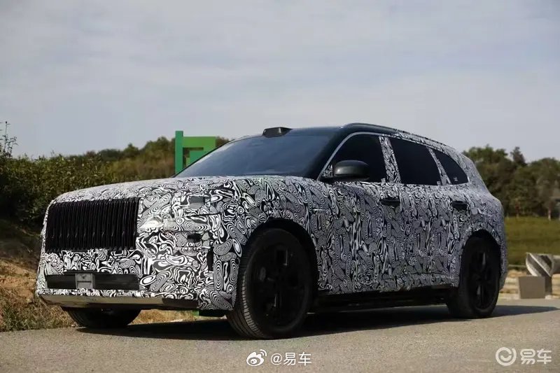 极氪9S谍照曝光，浩瀚-S电混架构打造，2026年一季度上市