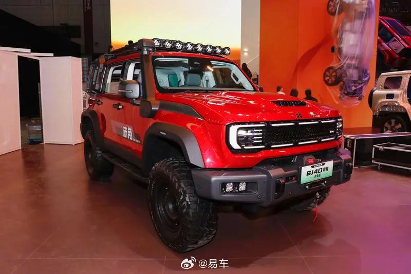 北京越野BJ40增程赤兔版1月27日上市，综合续航超1200km