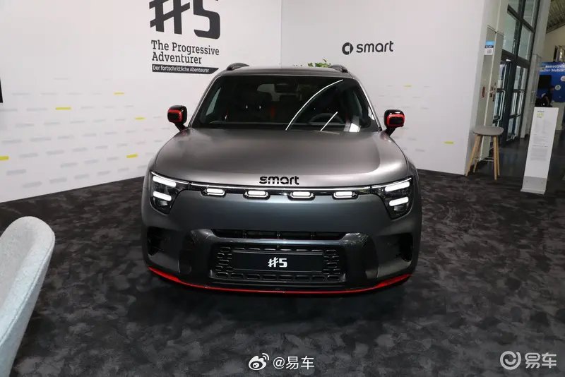 2025慕尼黑车展smart精灵5号欧洲首发,基于SEA浩瀚架构支持4C快充