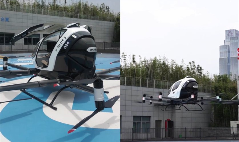 美记者亲历中国无人科技，合肥乡村卡车为水牛让路