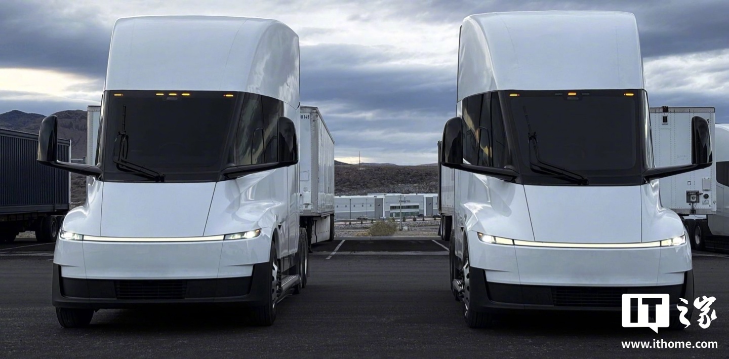 特斯拉Semi电动卡车售价公布，标准续航版25万美元、长续航版29万美元