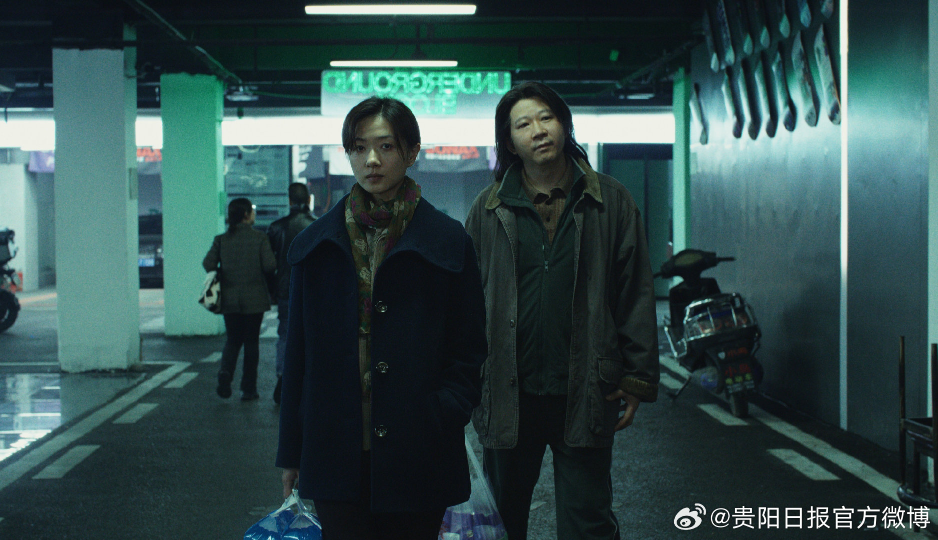 电影《长夜将尽》明起贵阳路演，万茜饶晓志与观众互动