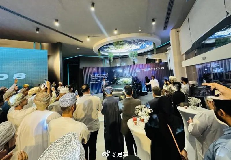 比亚迪唐L登陆中东四国，搭载第五代DM混动技术