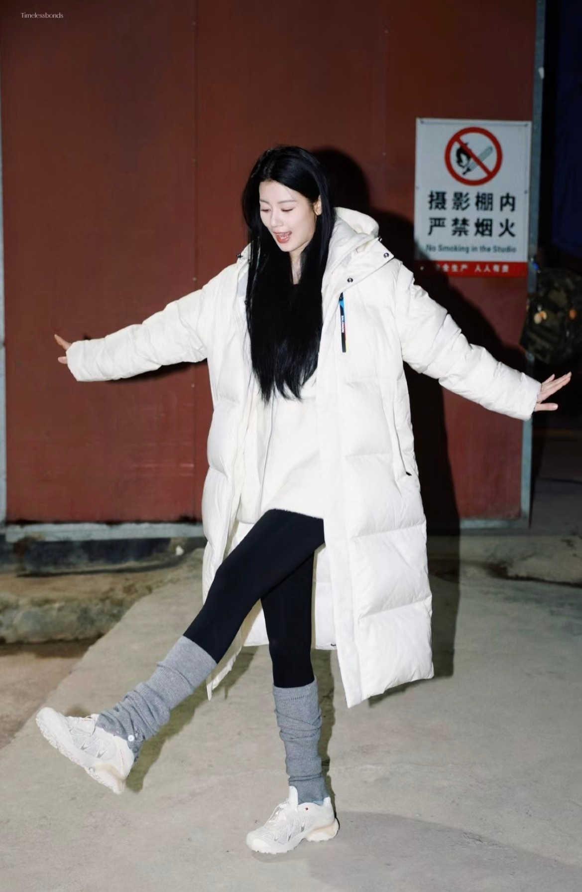 赵昭仪赵今麦等明星羽绒服穿搭合集