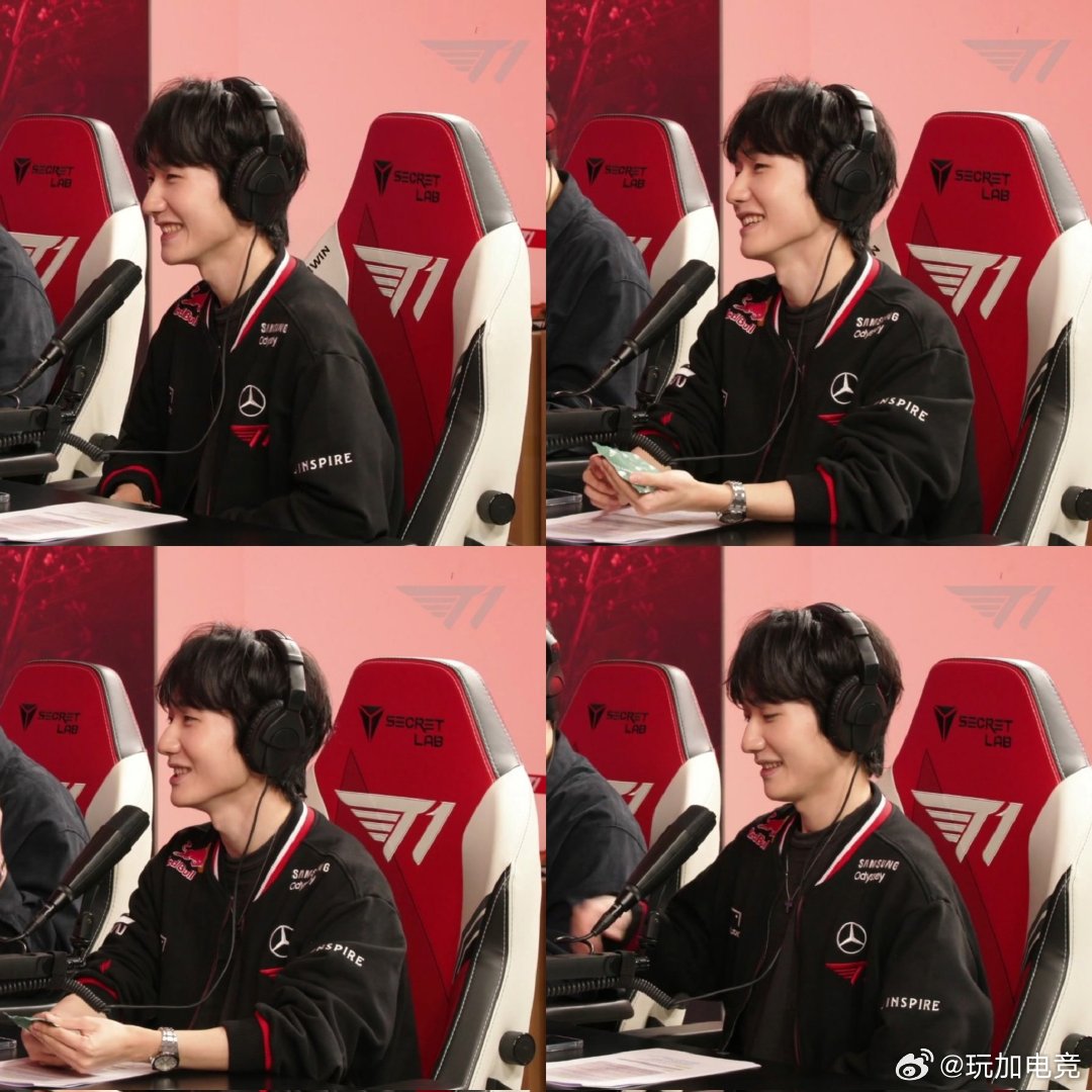 T1选手花生身穿战队夹克亮相2025LCK