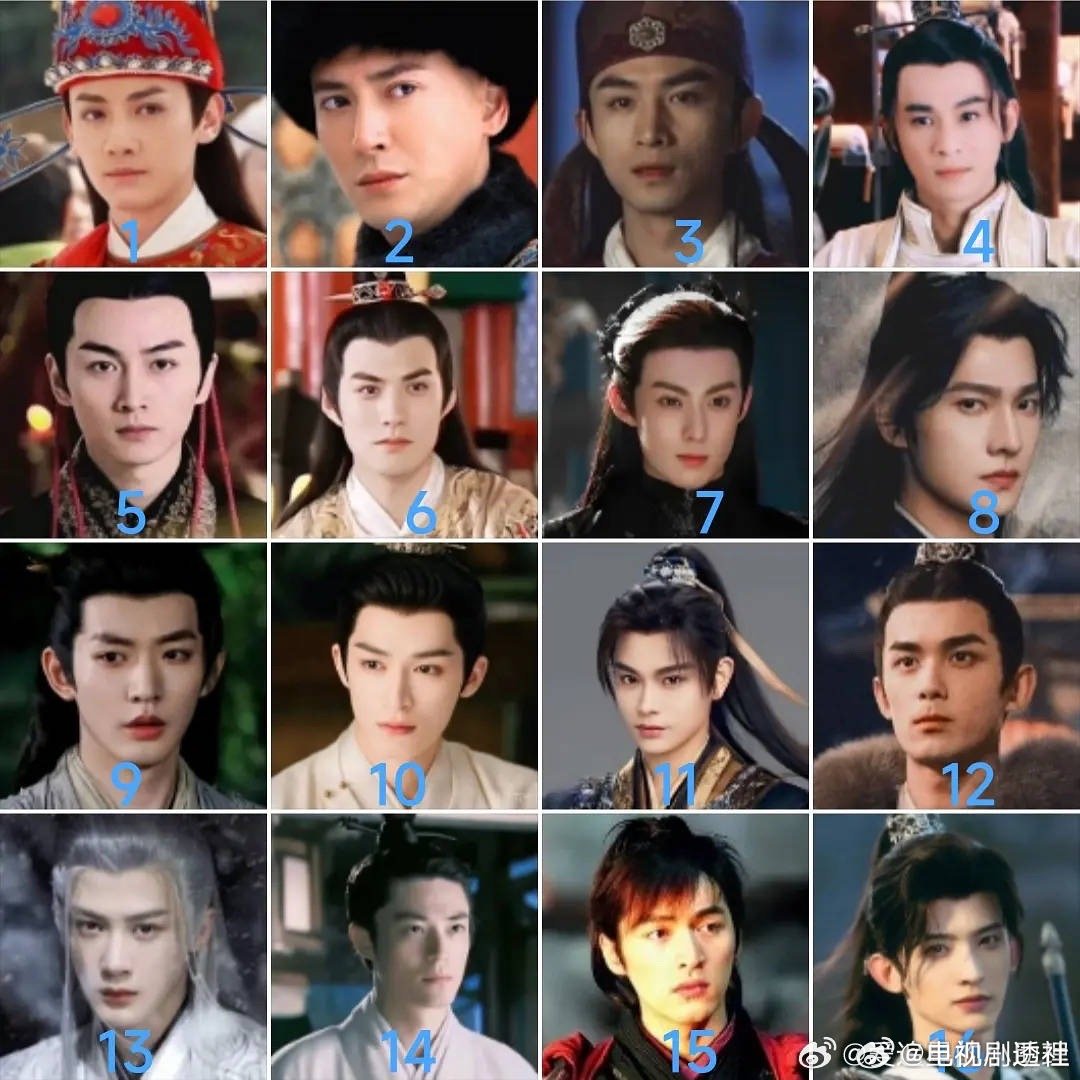 杨洋陈晓等九位男星被评剑眉星目代表