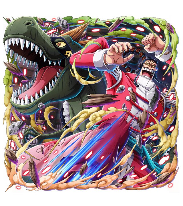 海贼王宝藏巡航新素材图曝光德雷克阿普霍金斯CP0凯多