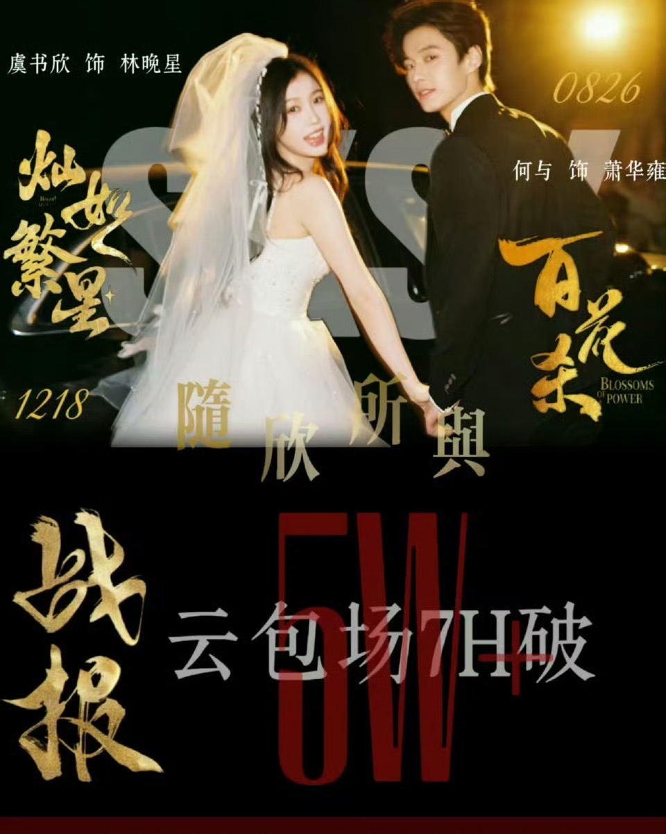 虞书欣何与CP粉包场7小时破5w