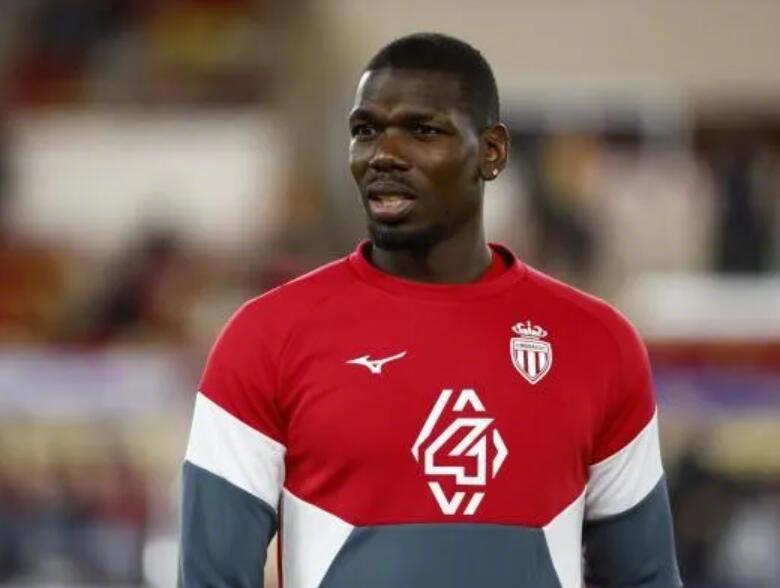 博格巴被移出摩纳哥欧冠名单，本赛季仅出场30分钟