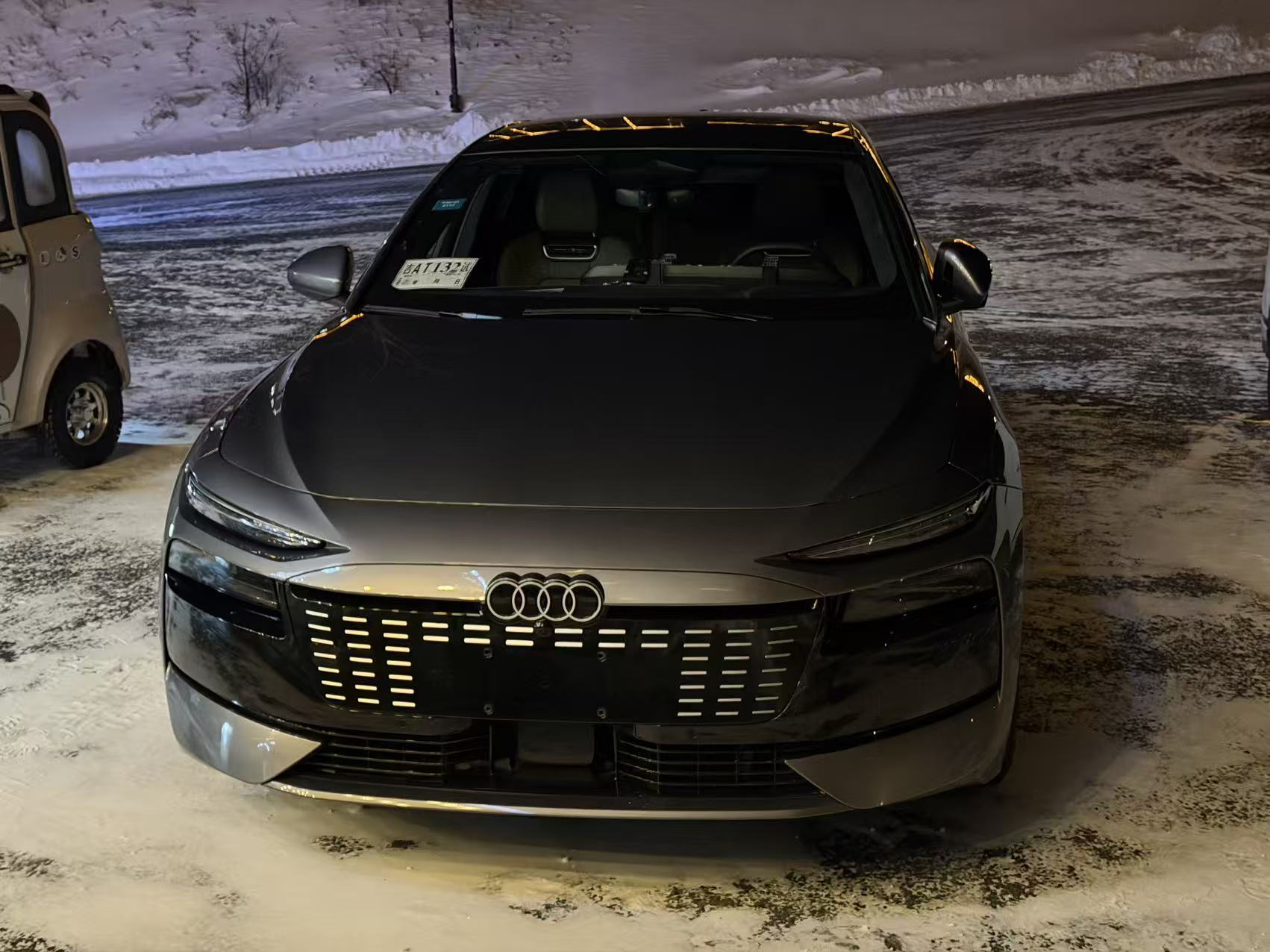 冬测奥迪A6外观曝光引热议