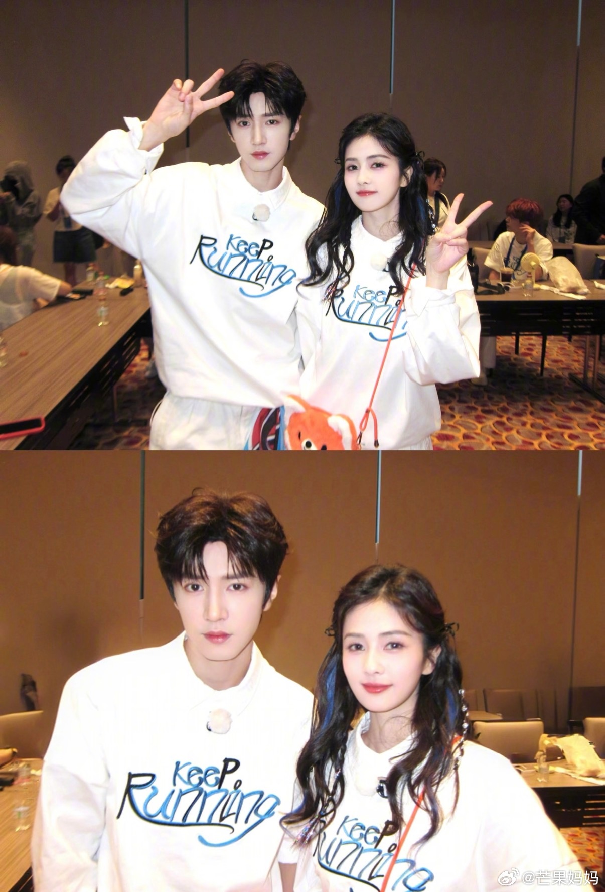 陈哲远关注白鹿，共创视频引期待