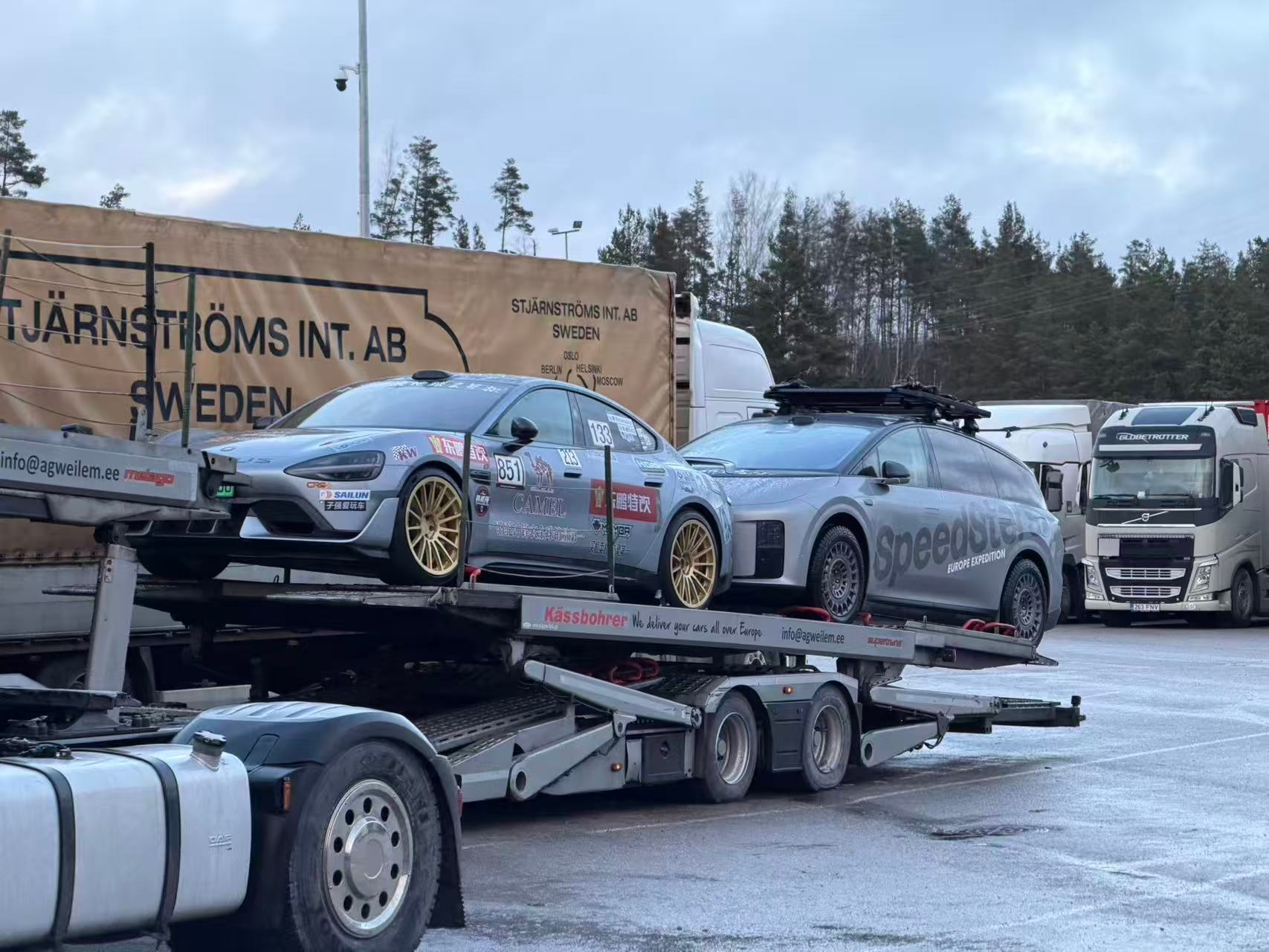 SU7 Ultra滞留俄欧边境，车主忘带行驶证延误回国