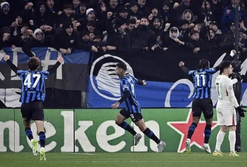 亚特兰大欧冠2比1胜切尔西升至第三，联赛仅3胜排第12