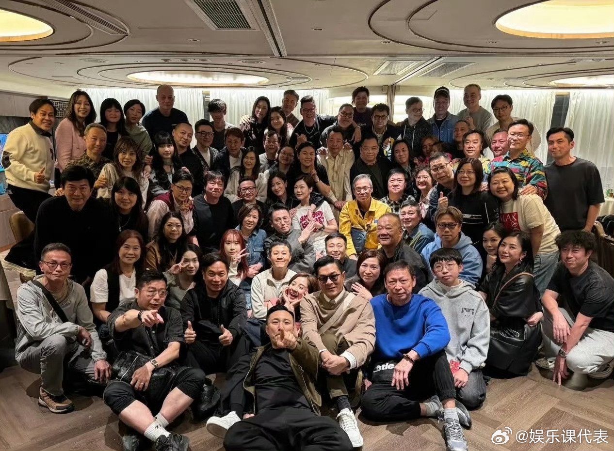 古天乐新春聚会邀佘诗曼及TVB旧友同庆