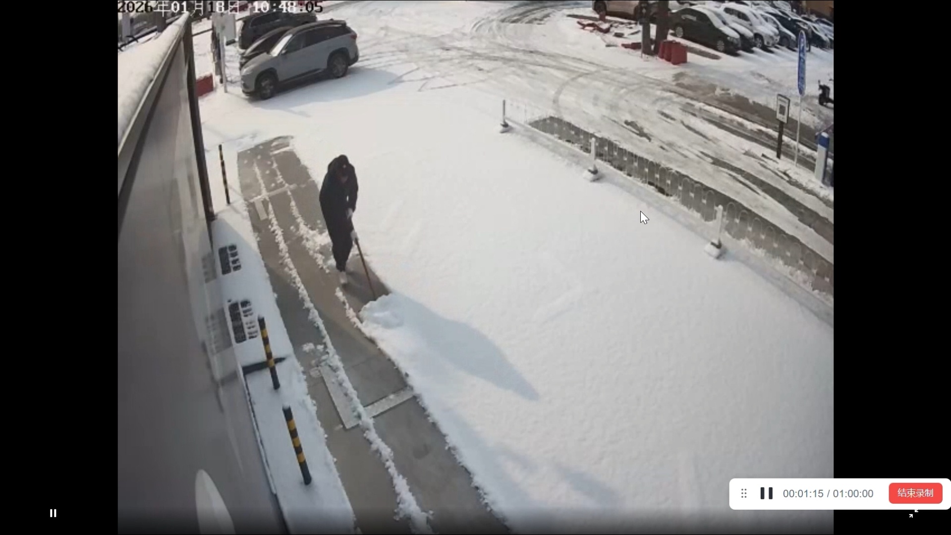 蔚来乐道北京暴雪当天火速除雪恢复运营