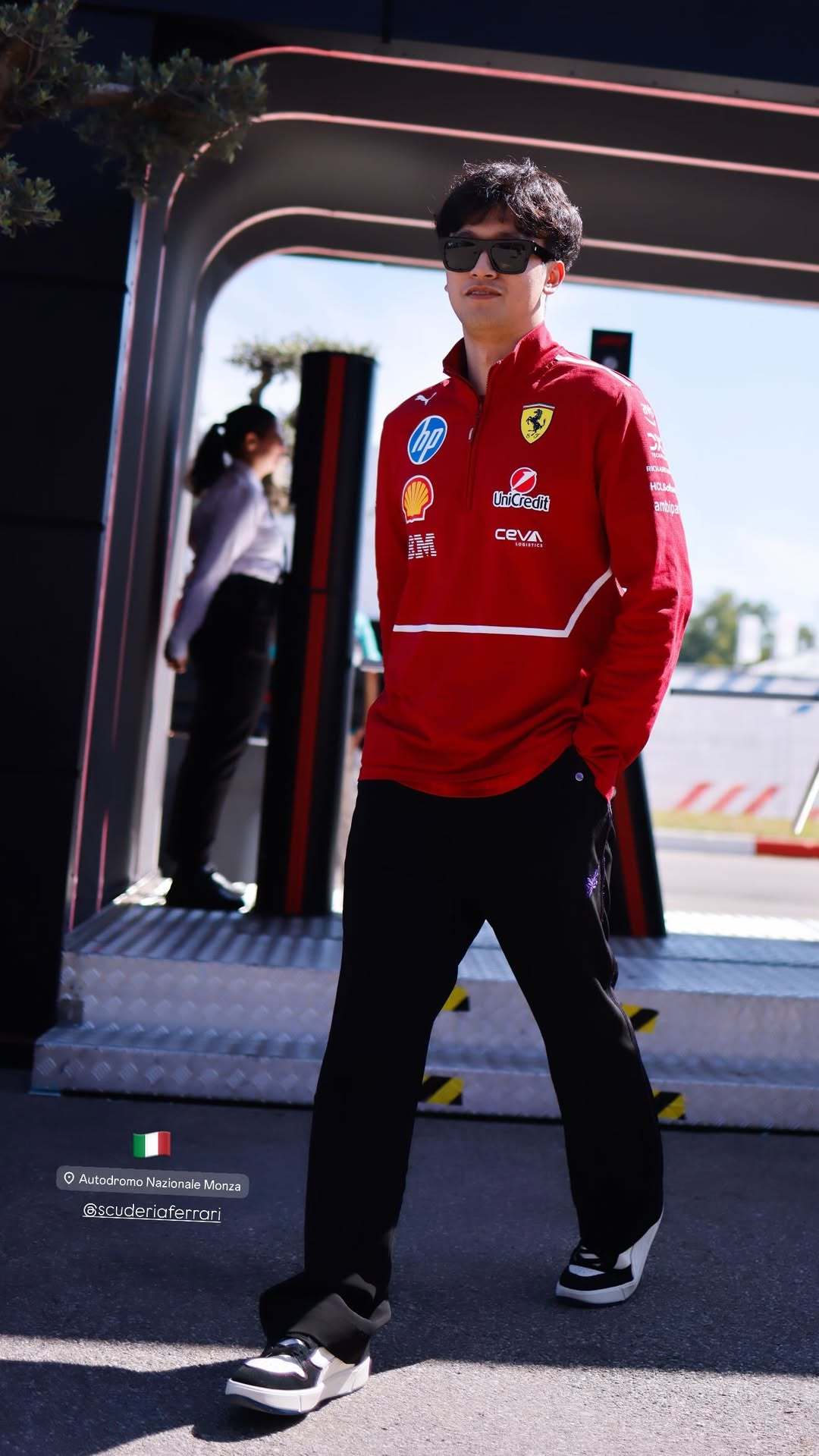 周冠宇本周担任法拉利储备车手出战意大利大奖赛