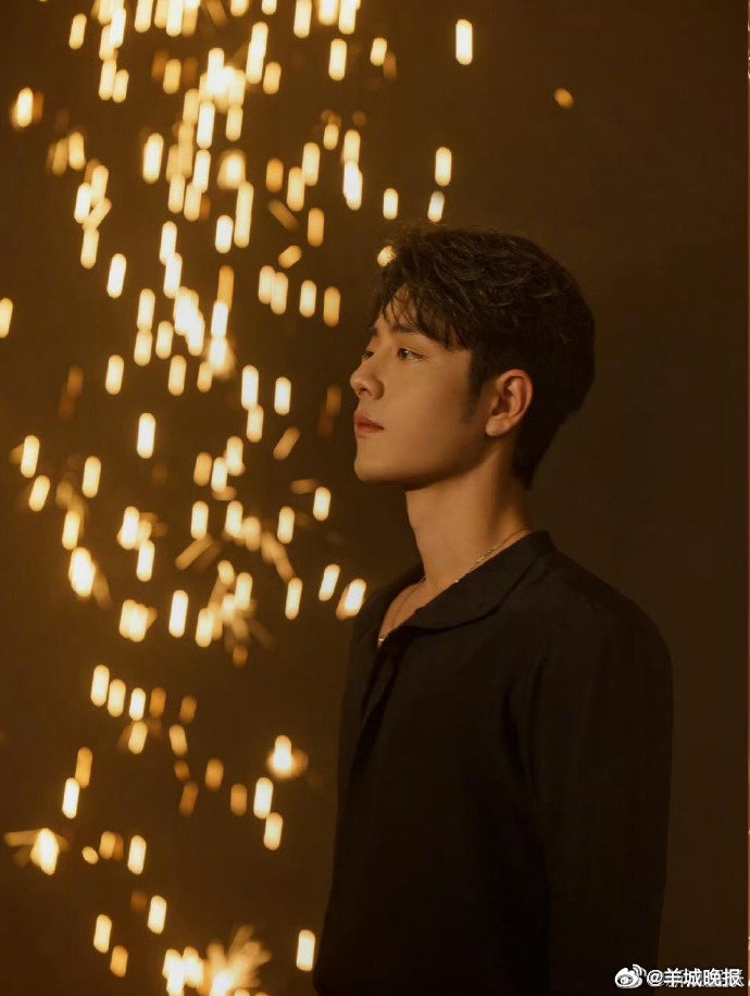 肖战等明星烟花照引发网友互动热潮