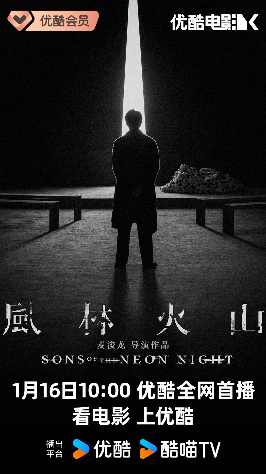 电影《风林火山》1月16日优酷首播，毒枭继承人与医生女友设局扫清障碍