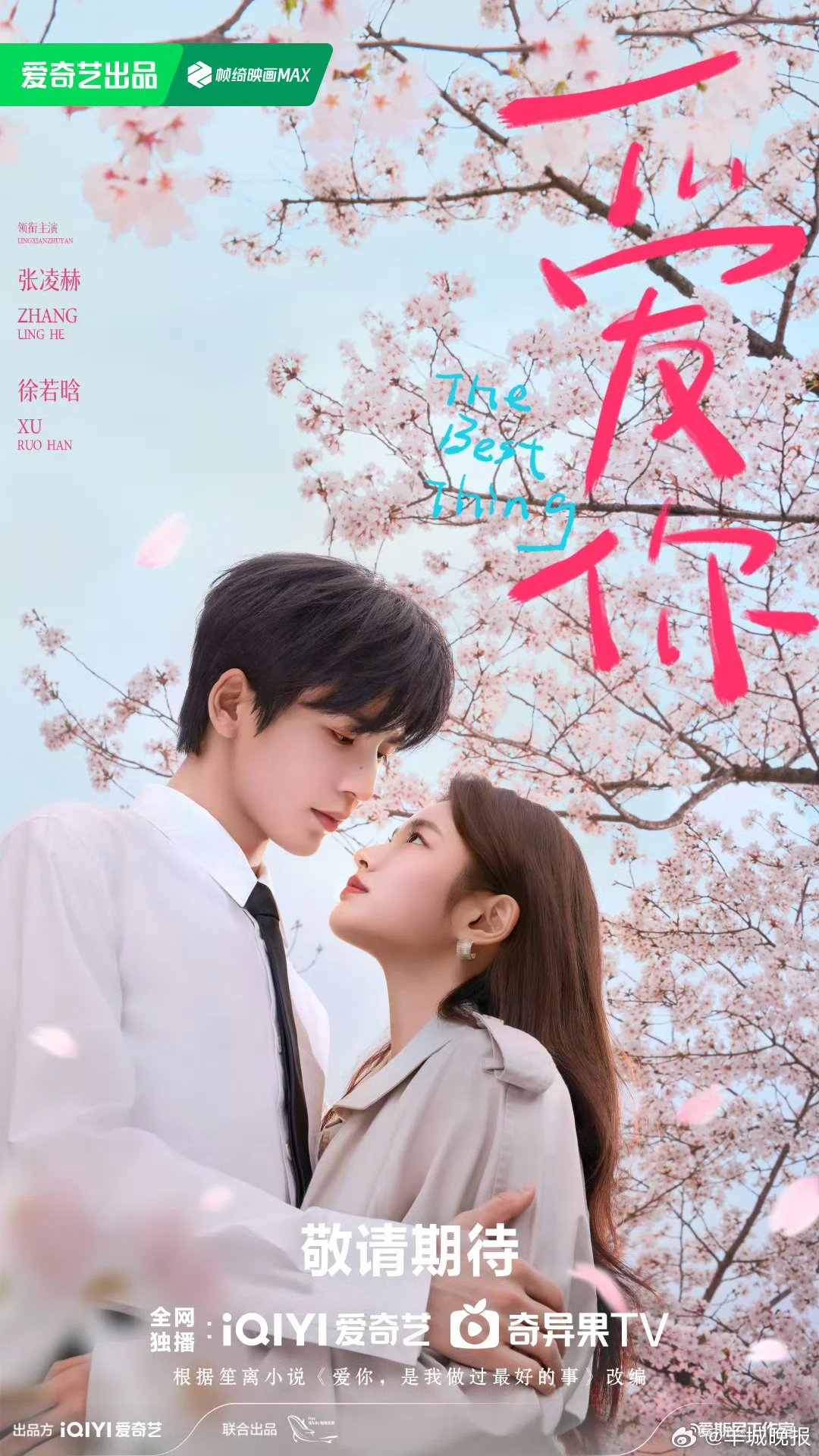 《爱你》等剧集以爱治愈生活，张凌赫徐若晗等主演