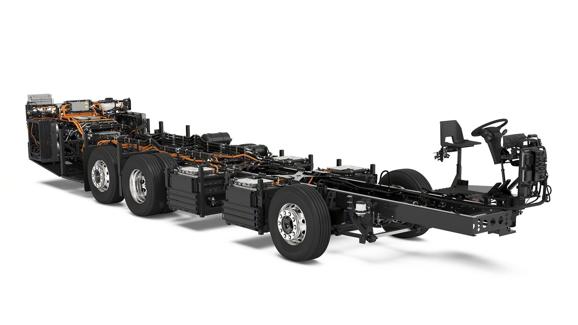 沃尔沃推出客车版BZR电动底盘，续航700km