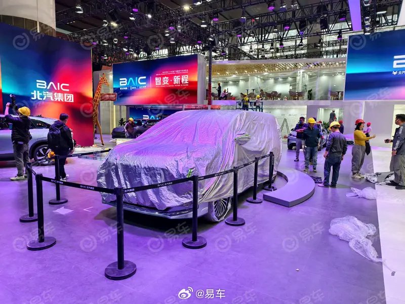 2025广州车展极狐首款MPV曝光，代号N80KS基于BE22平台