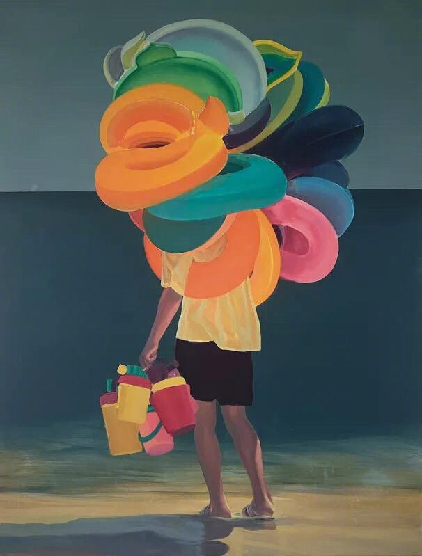 摩洛哥裔画家马赫卢菲以超现实主义探索跨文化身份