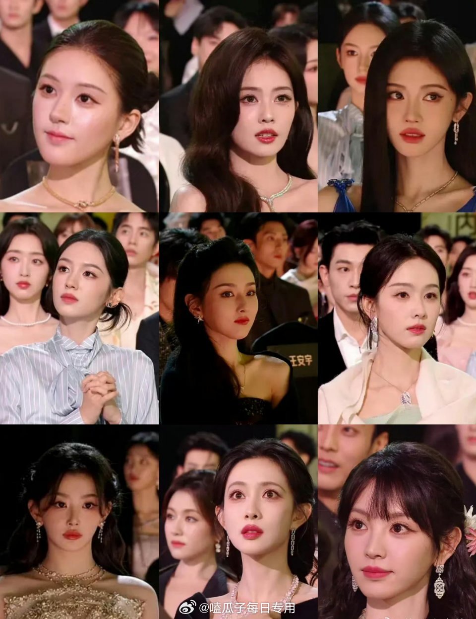 赵露思白鹿等女星星光大赏怼脸状态曝光