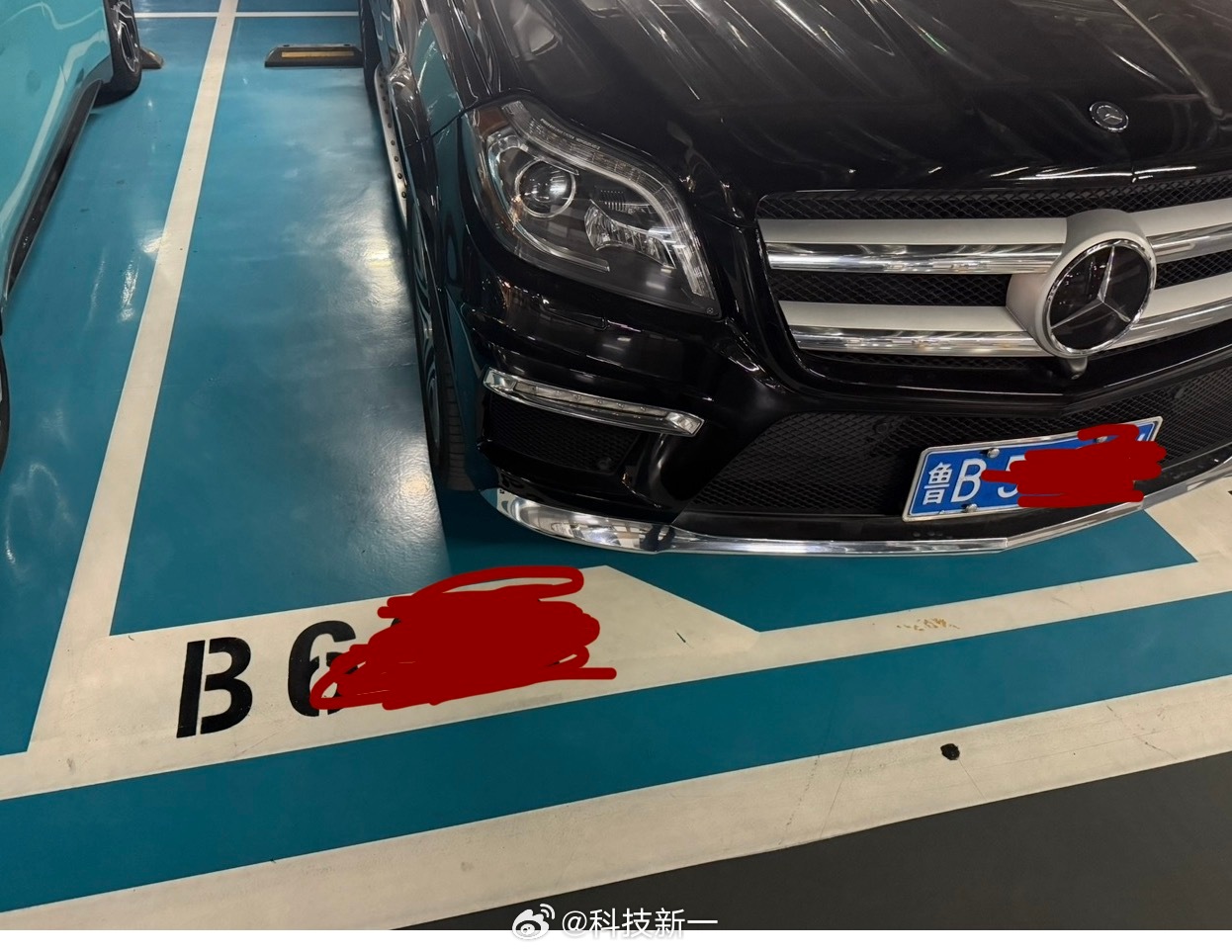 奔驰女车主规范停车获赞