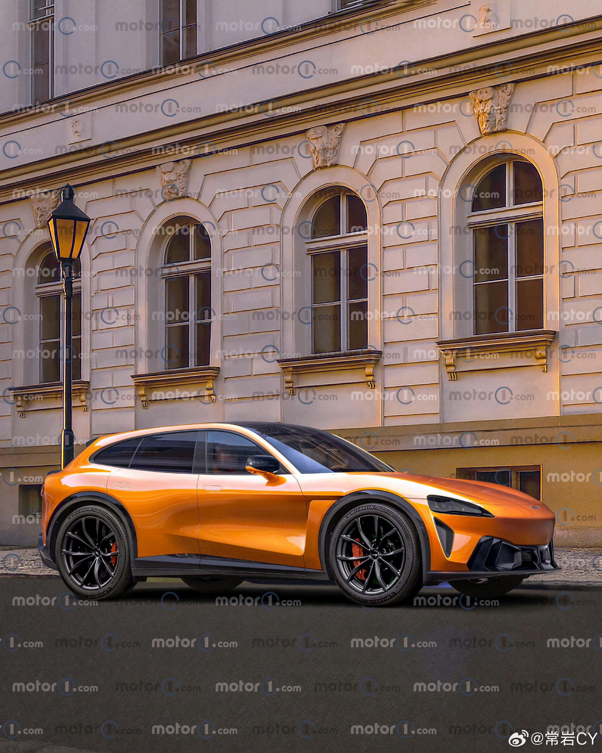 迈凯轮SUV外观渲染图曝光