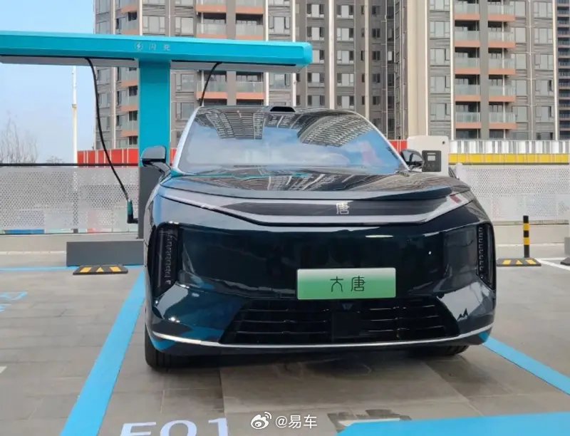 比亚迪D级旗舰SUV大唐曝光，百公里加速4.9秒