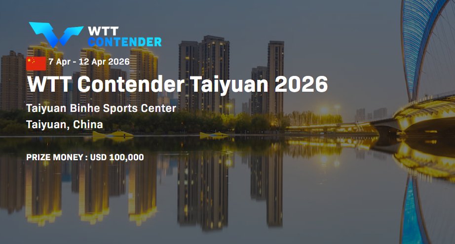 太原常规挑战赛国乒双打名单出炉，林诗栋黄友政等出战