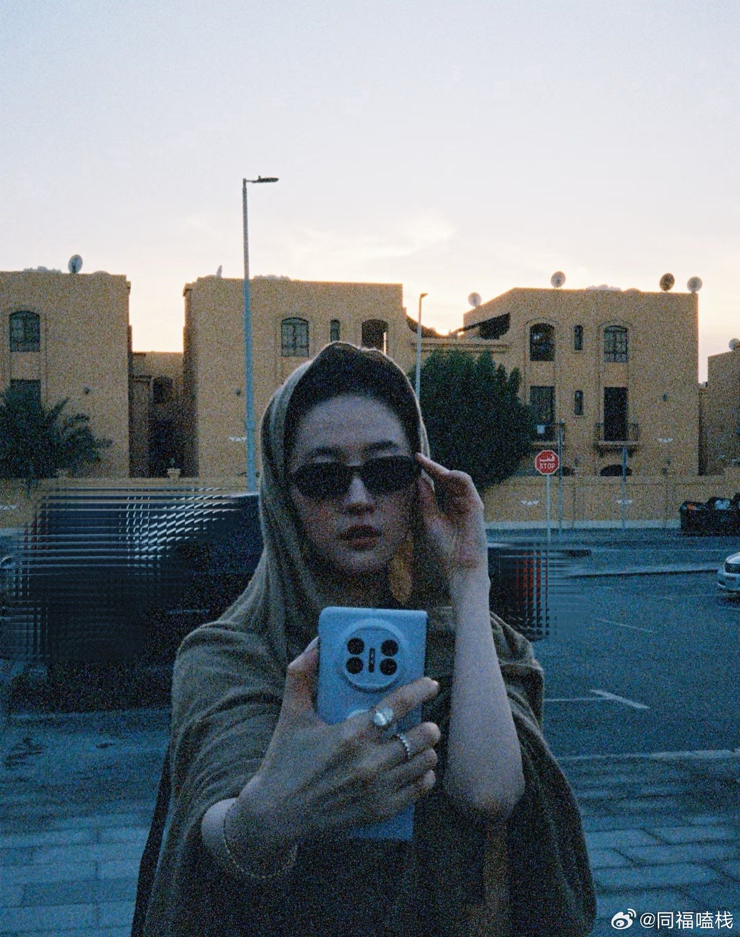 刘亦菲晒阿布扎比美照