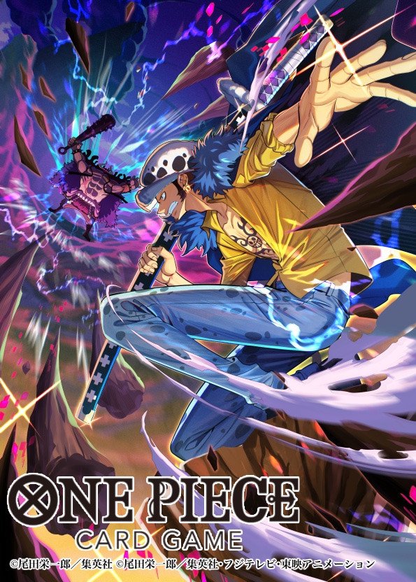 海贼王卡牌游戏发布第六弹画师卡面图，罗与柯拉松登场