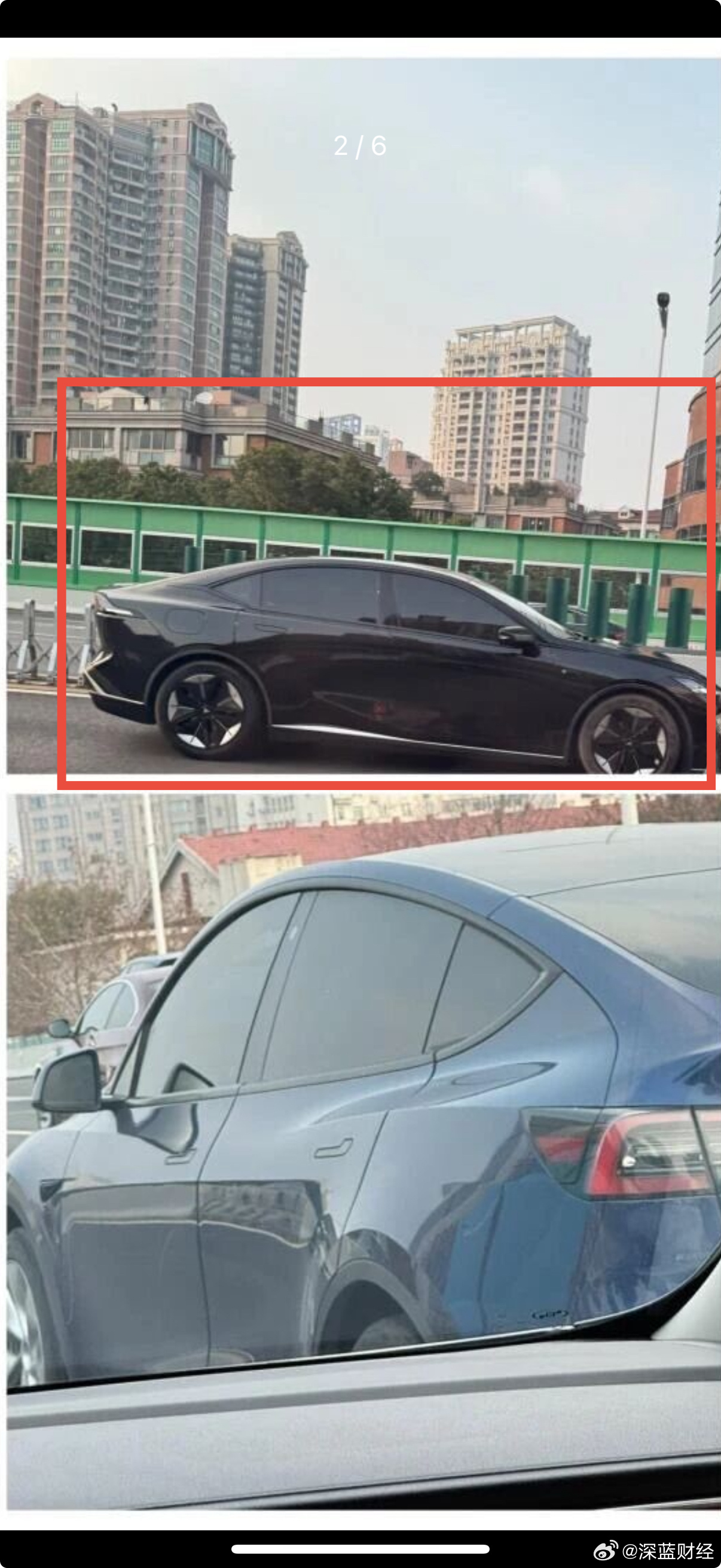 马斯克母亲误将长安深蓝认作特斯拉发图