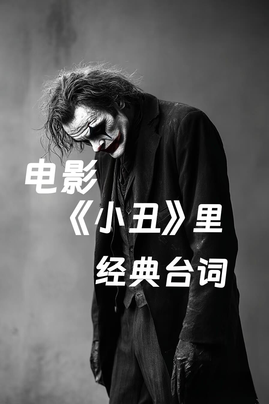 电影《小丑》经典台词引观众深思