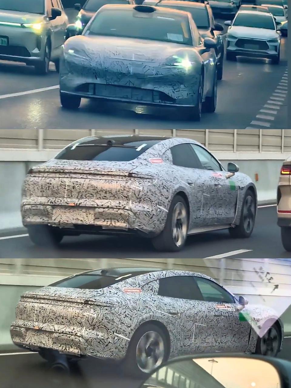 尚界Z7伪装车曝光启动路测