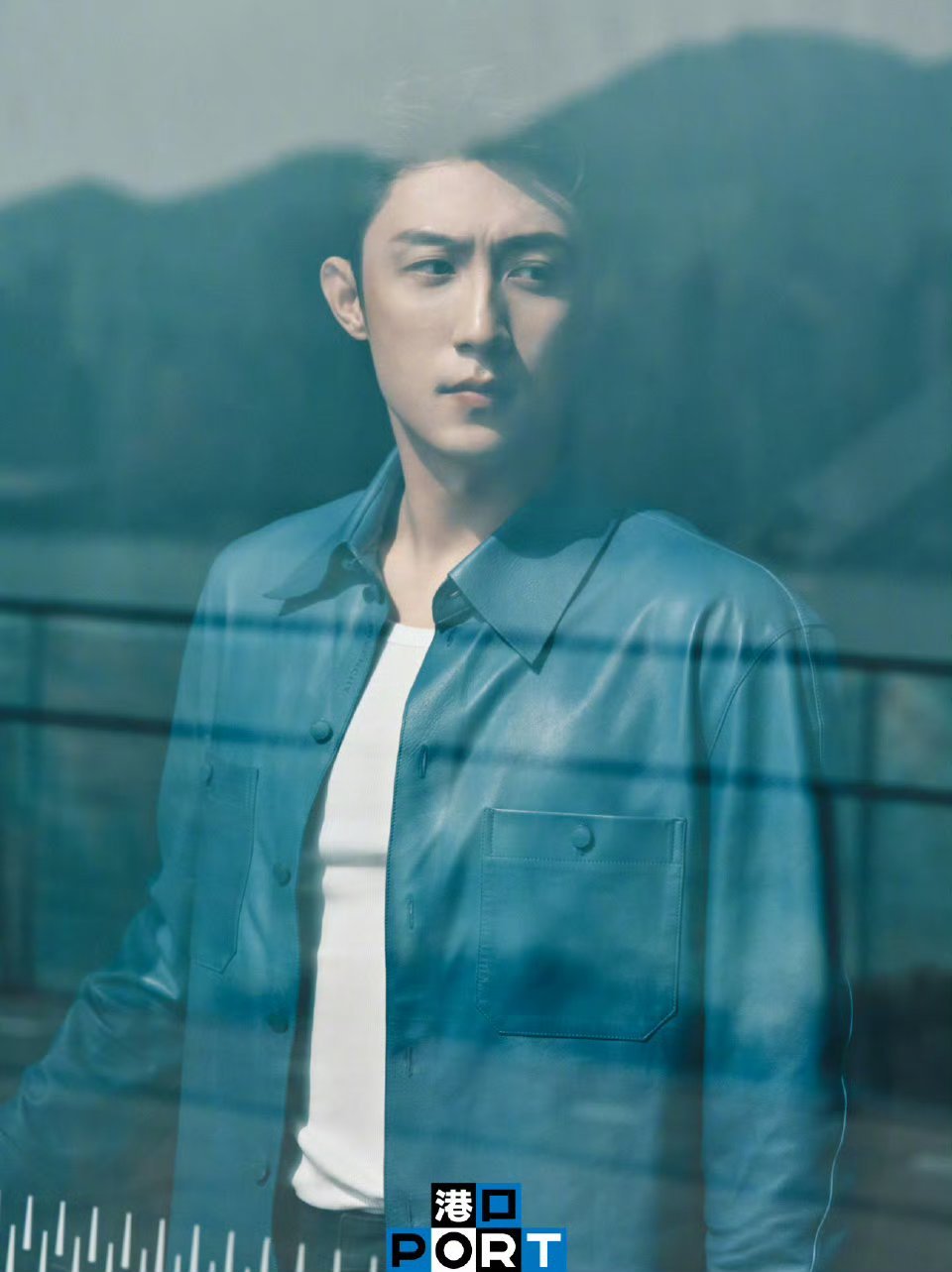 黄景瑜登《PORT港口》封面，港风大片展硬朗魅力