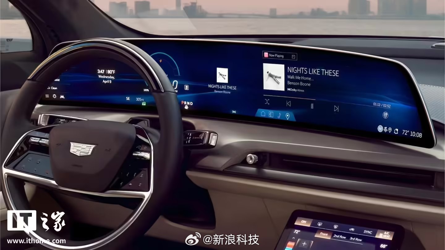 通用汽车为凯迪拉克等车型推出原生AppleMusic应用